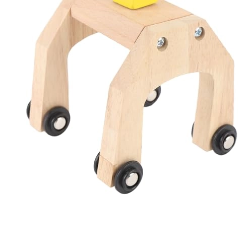 Wooden Crane Toy - 8 pcs