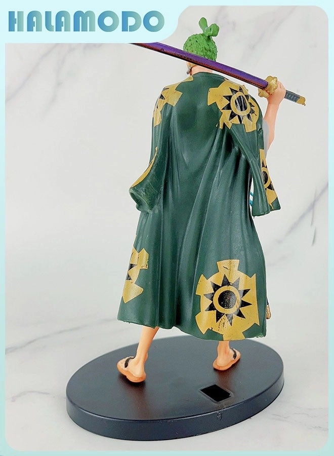 Zoro - One Piece - Samurai Costume Figure Desktop Decoration (QQ0257)