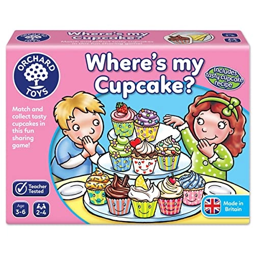 Where's My Cupcake Game - 36 months - 10 years 46 pieces