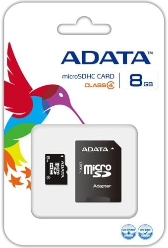 microSDHC Class 4 - 8GB