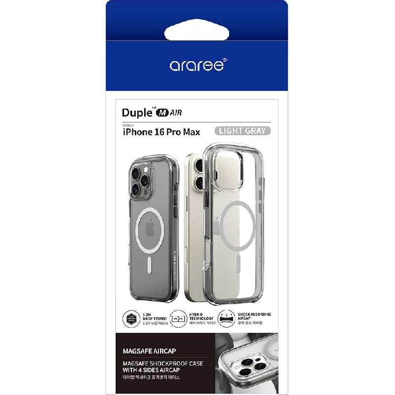 DUPLE M AIR Back Cover Mobile Case with MagSafe for iPhone 17 Pro