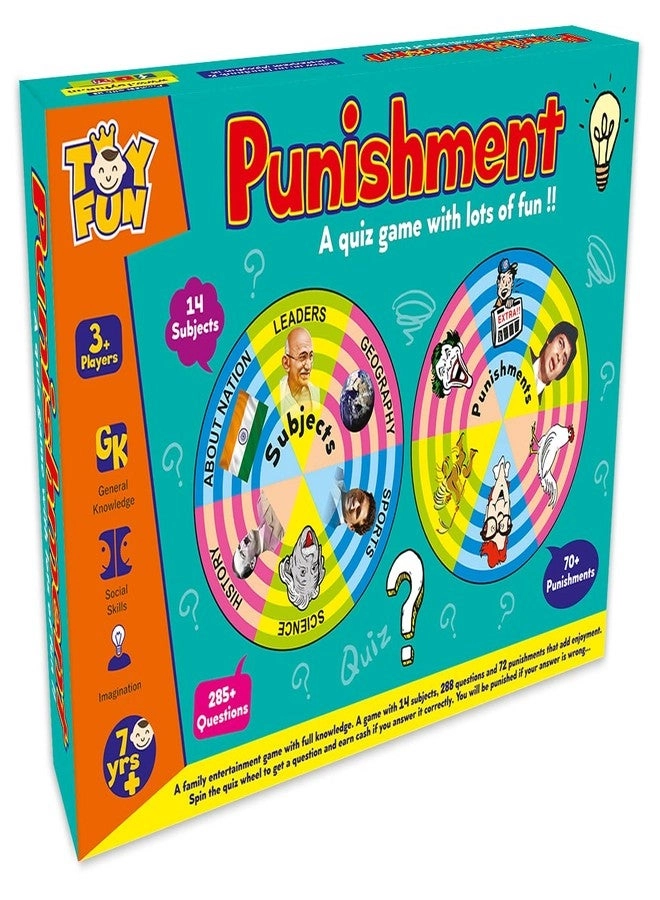 Punishment Quiz General Knowledge Board Game