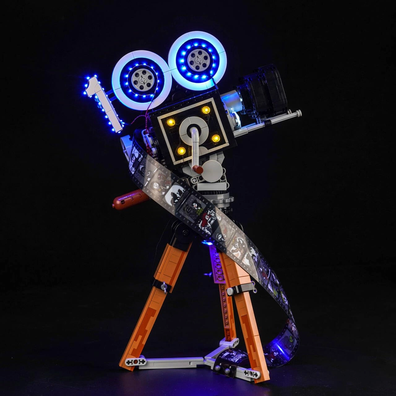 BrickBling Light Kit Compatible with Walt D'isney Tribute Camera (43230) - Blue Light Control Version