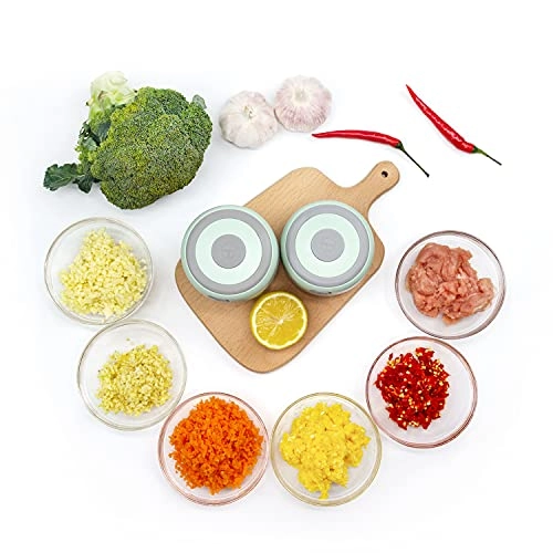 Electric Mini Food Processor - 100ml 250ml Green