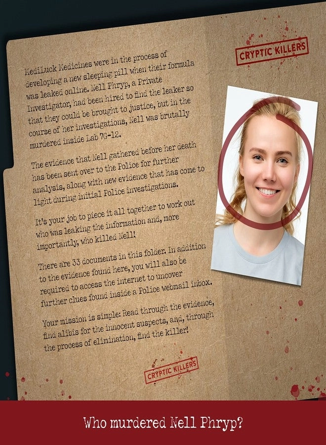 Murder at Mediluck Medicines