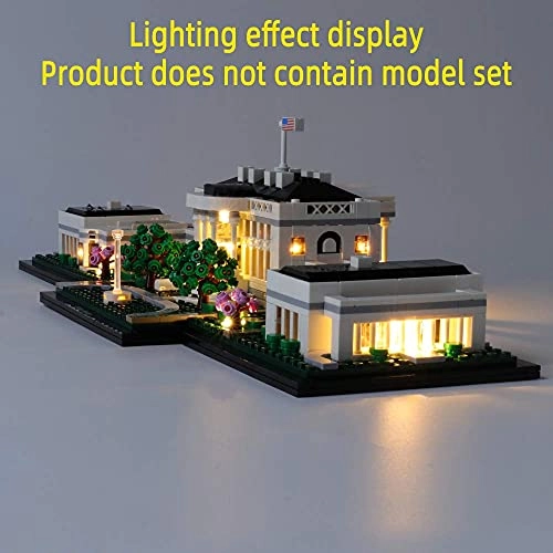 LED Light Kit for LEGO The White House 21054 - 4.5-5V