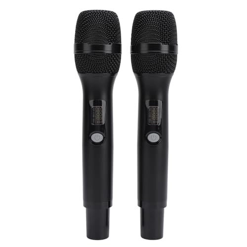 Wireless Microphone - 2pcs Dual UHF