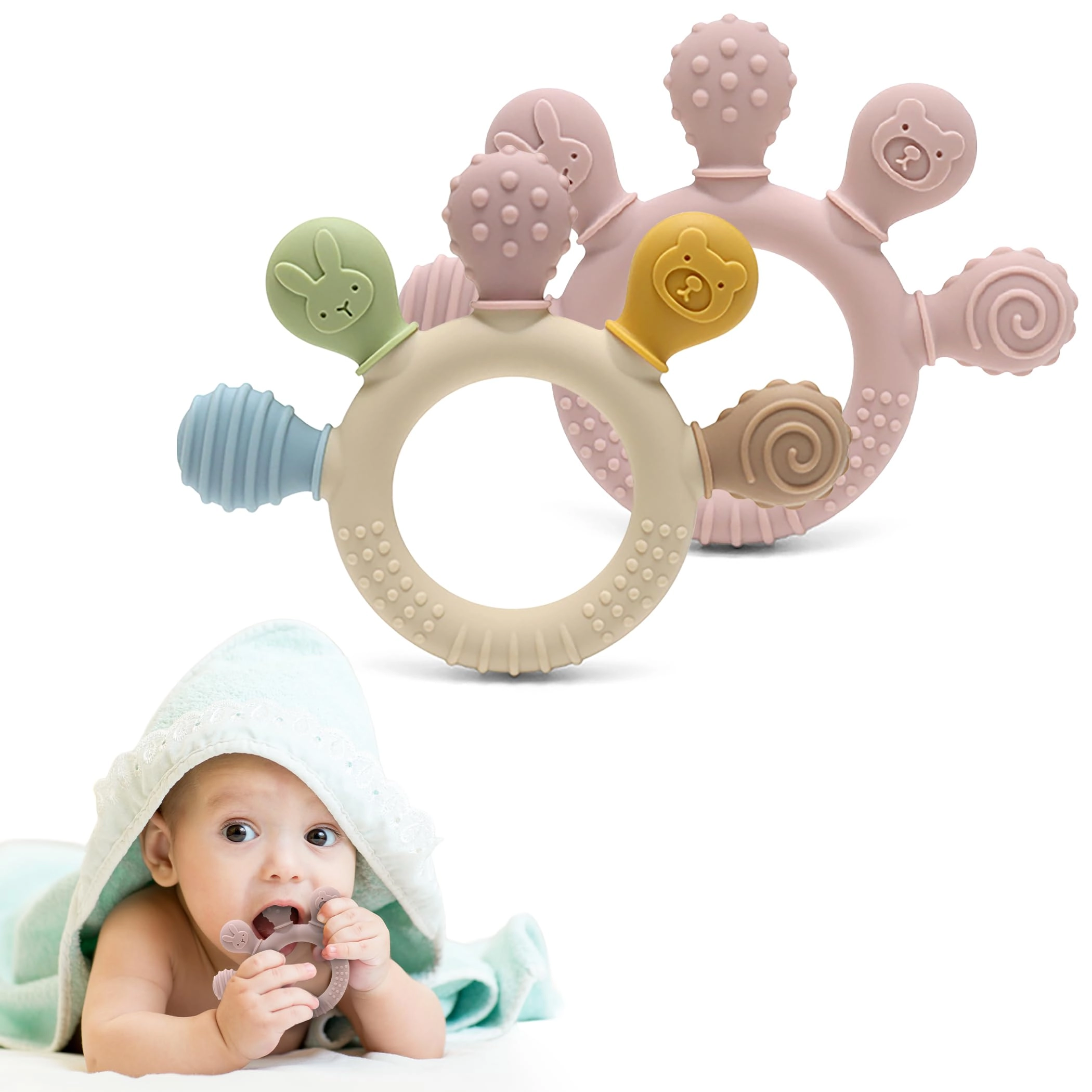 Remote Control Teether - Silicone + Phone Teether