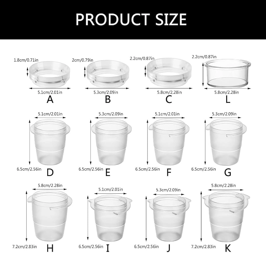 Dosing Cup - 53mm triangle type Espresso