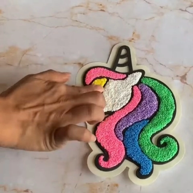 Clay Stickers - 3+ years 4 pcs