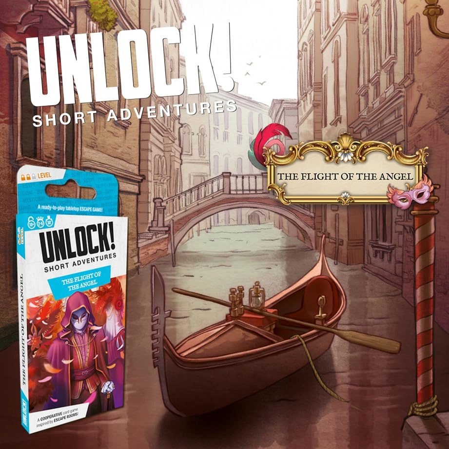 Unlock!: Short Adventures 3 - The Flight of the Angel - Card Game