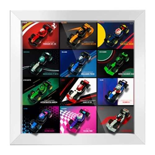 Acrylic Display Box for LEGO 71049 F1 Racing Car Block Model