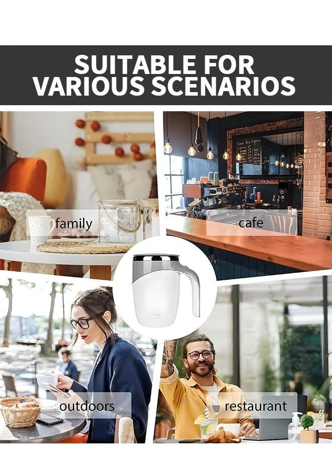 Magnetic Stirring Coffee Mug - 0.38 Liter