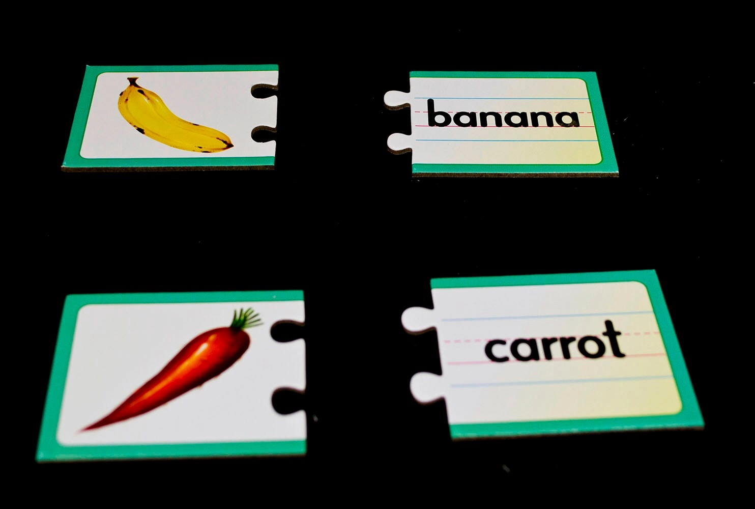 Read & Match Fruits & Vegetables