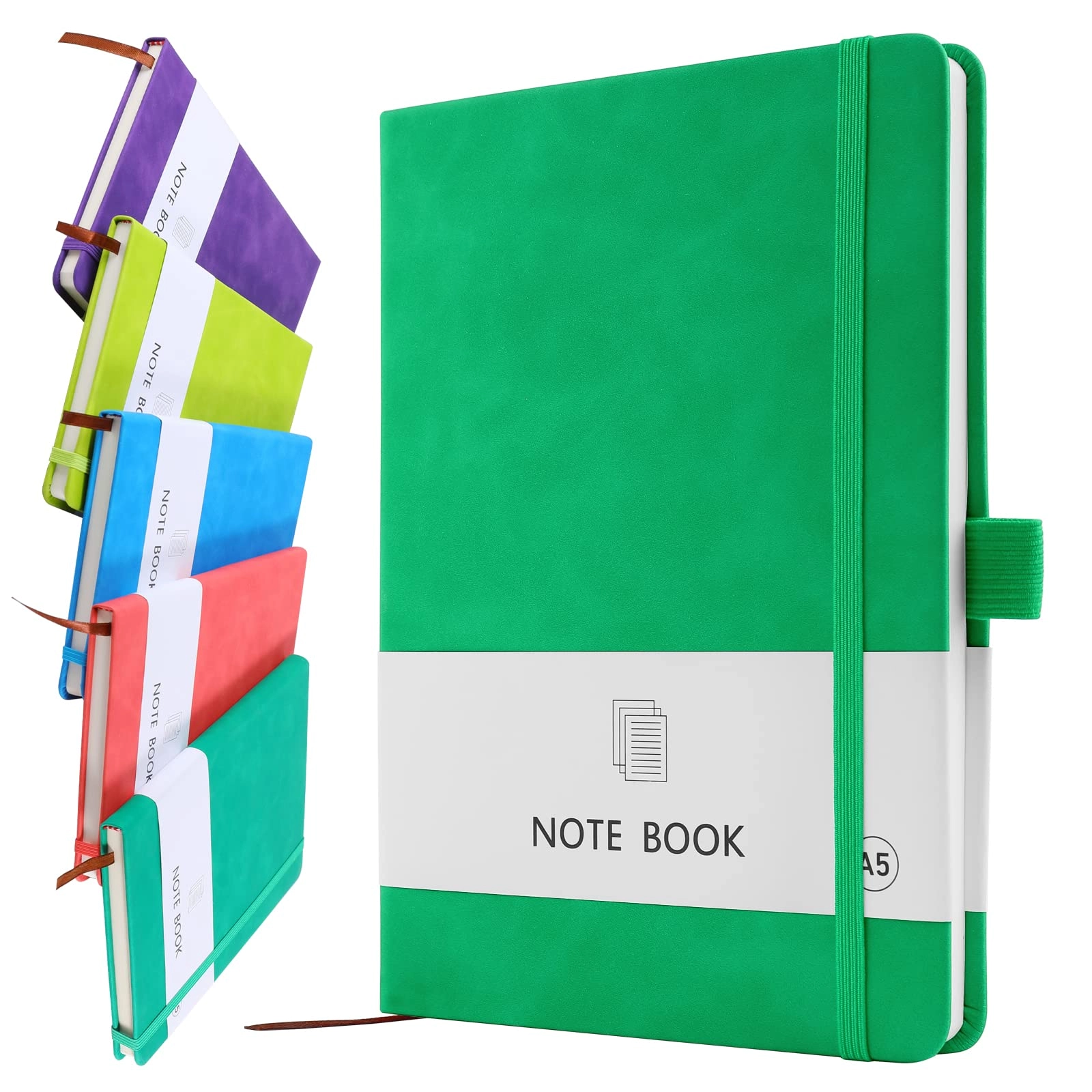 Notebook A5 Hardcover - Lined 200 Pages
