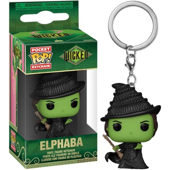 Elphaba - Wicked Pocket Pop! Keychain - POP 1 Movies