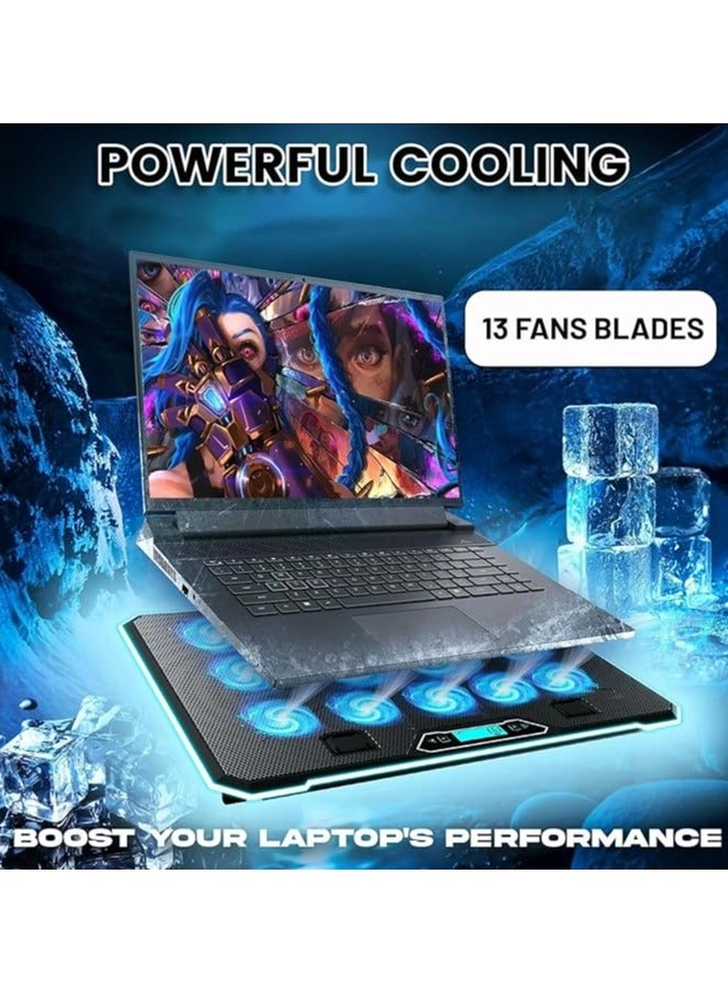 Laptop Cooling Pad - 13 Fans 15.6-17.3 inch