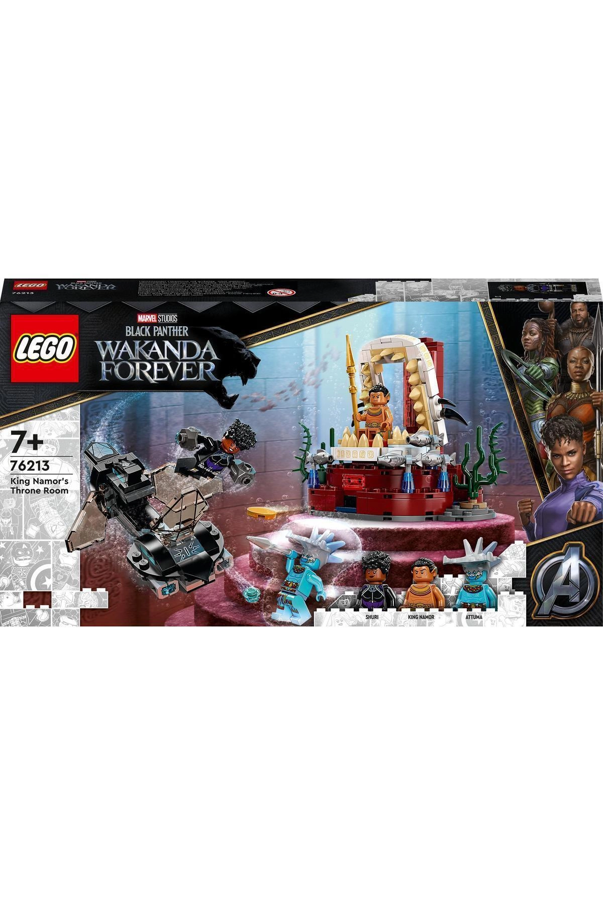 Marvel King Namor's Throne Room (76213)