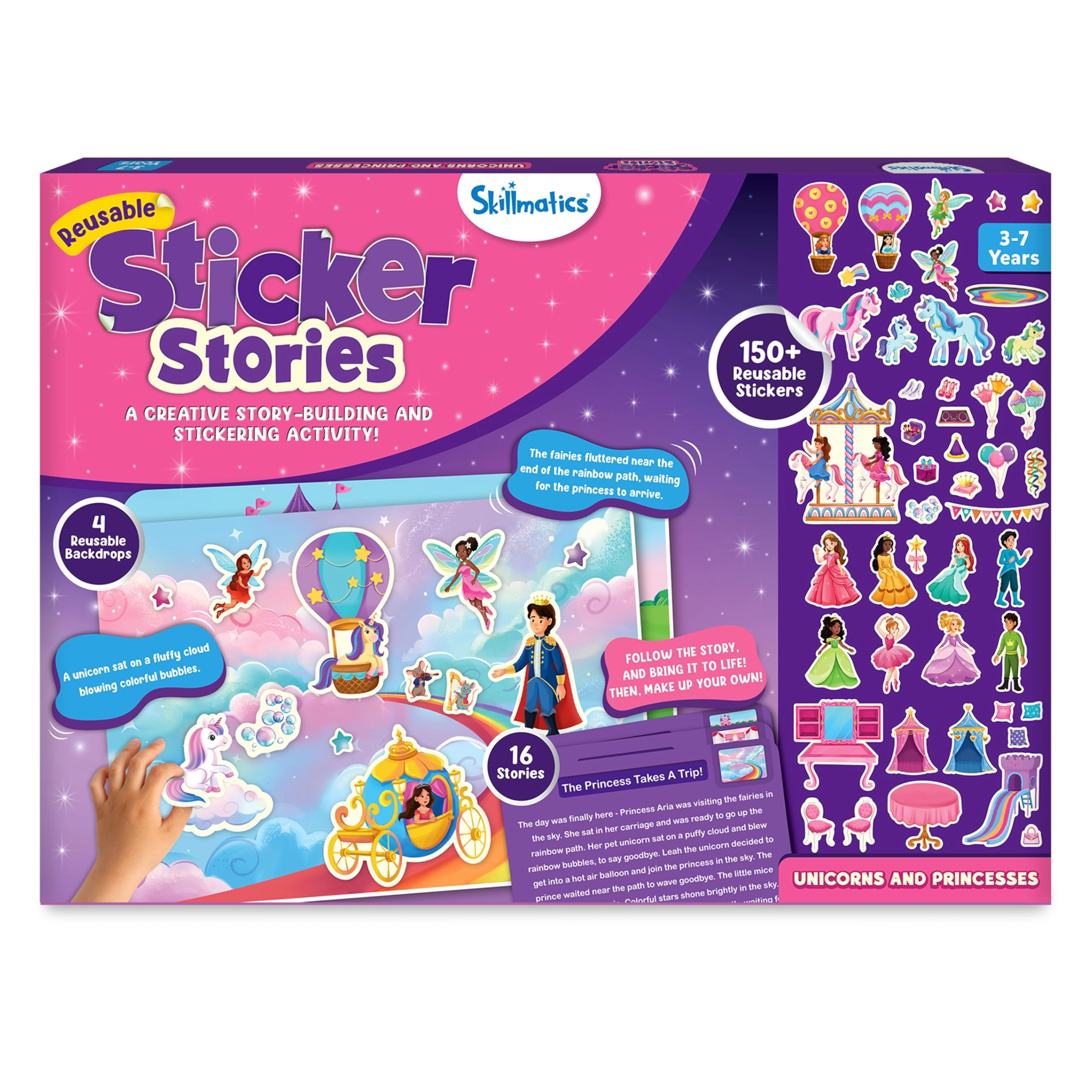 Sticker Stories - Ages 3, 4, 5, 6, 7 1 pieces