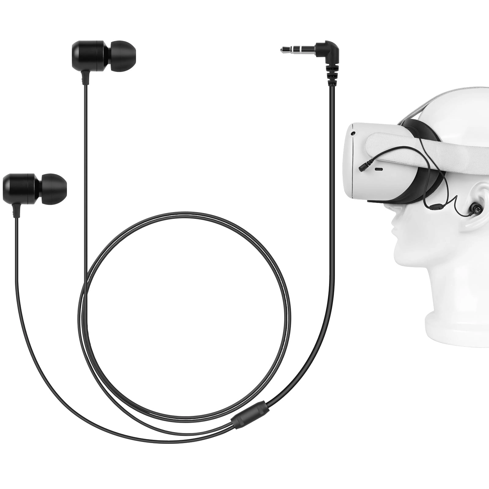 VR In-Ear Headphones Wired Earbud