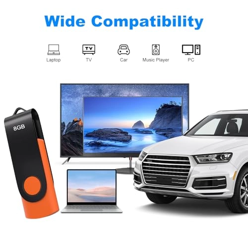 USB Flash Drive - USB 2.0 Pack 8GB