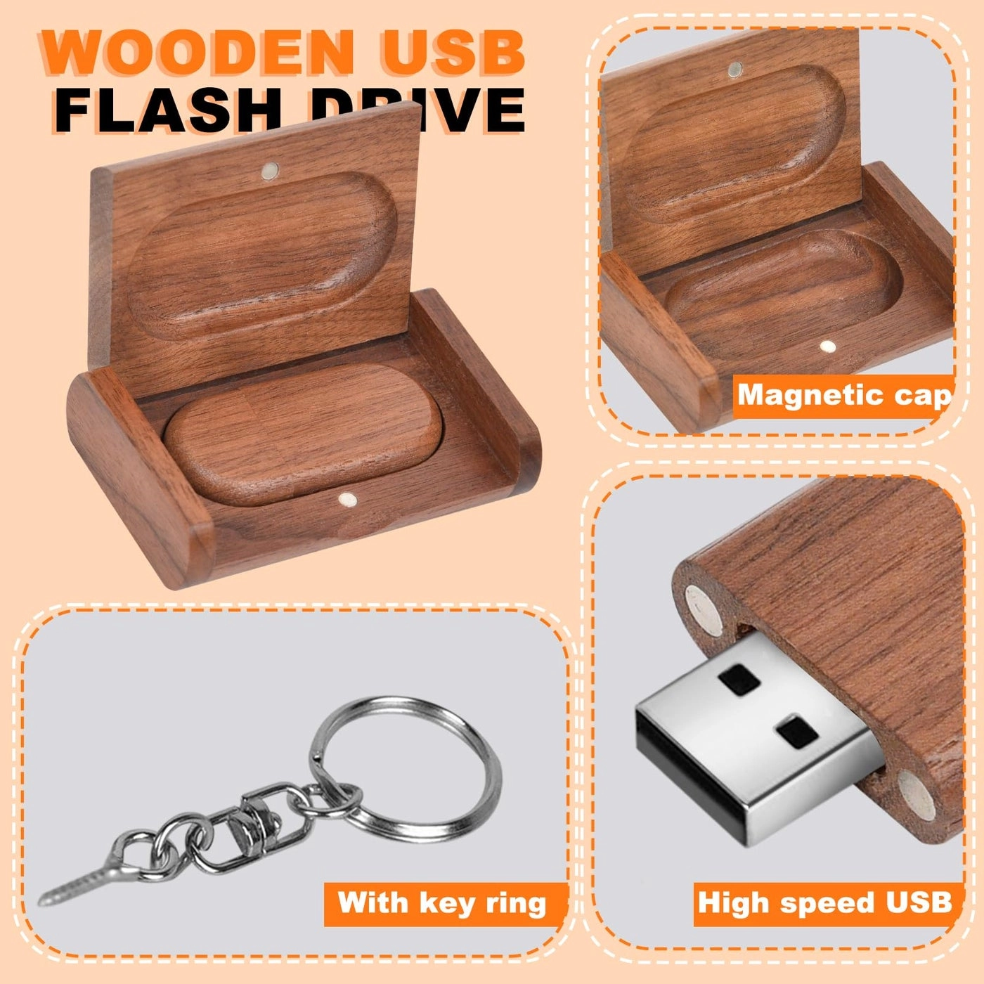 Novelty Cute Cartoon USB Flash Drive - USB 2.0 32GB