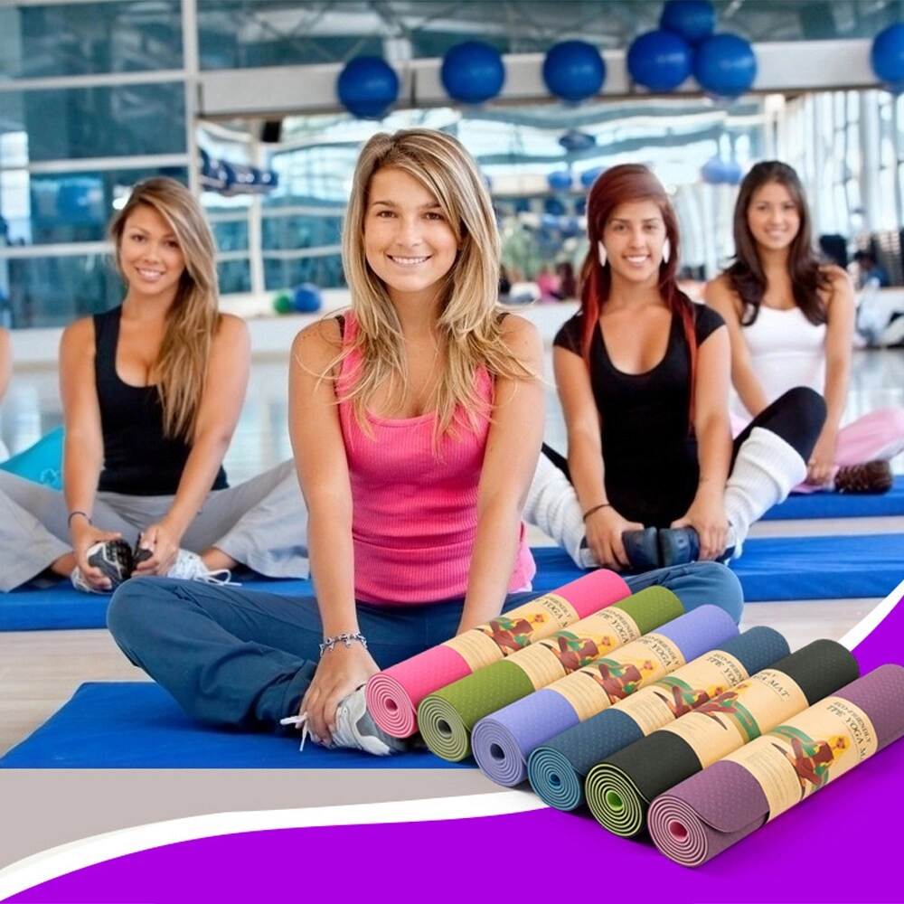 Exercise Yoga Mat - TPE 6mm