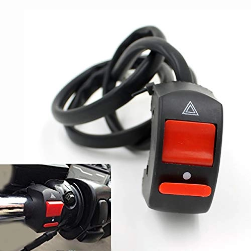 Gadget Hero's Universal Handlebar Switch - DC12V/10A 7/8" Handlebar ON-OFF