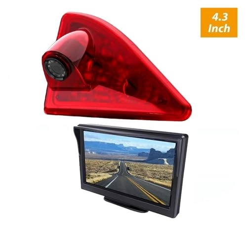Brake Light Camera - Night Vision HD 720P + 7 inch Monitor