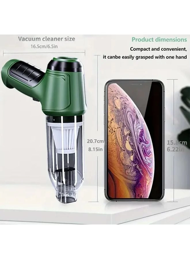 4-in-1 Wireless Handheld Vacuum Cleaner - 2000mAh