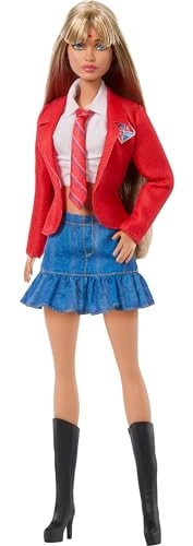 Mia Doll - Long Blonde Hair Removable School Uniform Bundle Ages 3+