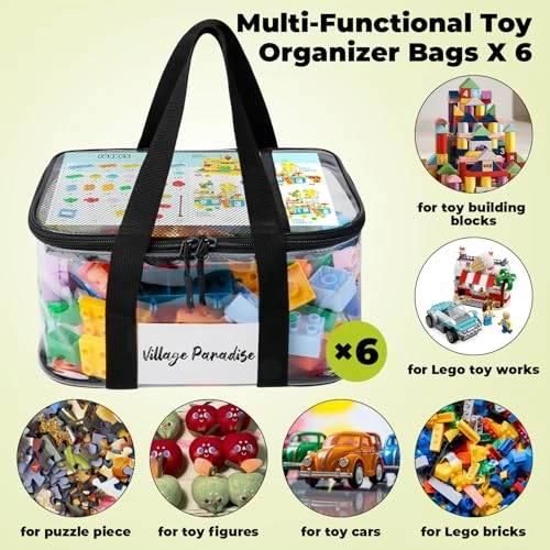Clear Toy Storage Bag - PVC