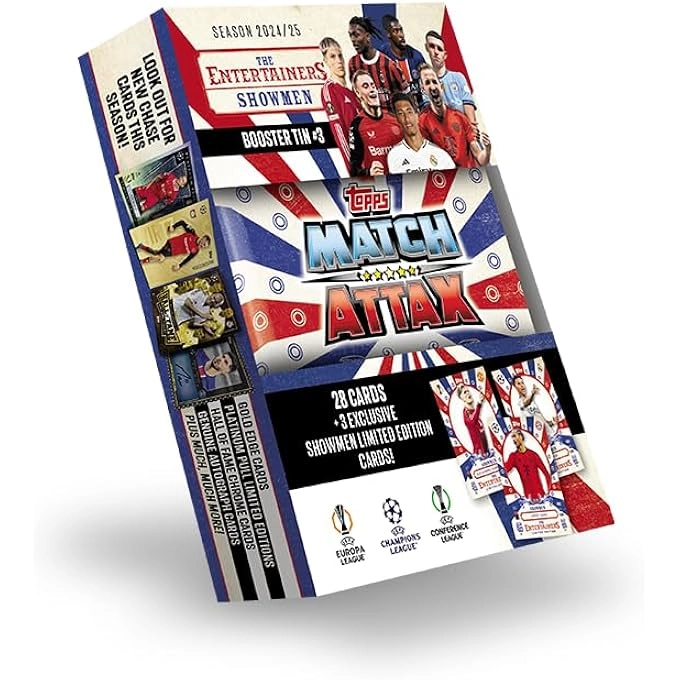 rayihni MATCH ATTAX 24/25 - BOOSTER TIN - SHOWMEN - 28 pcs