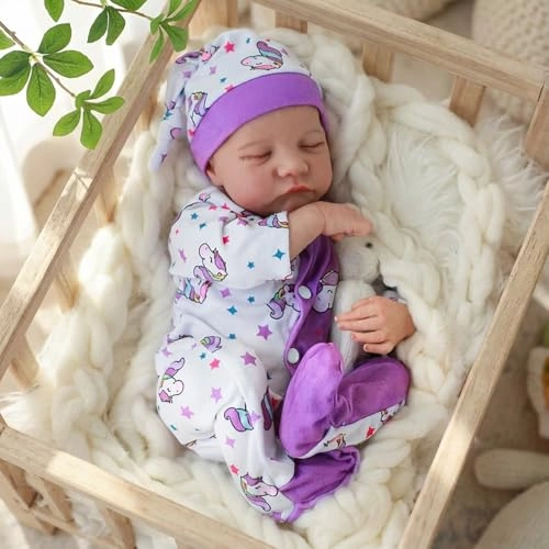 Reborn Baby Doll - 18 inches Vinyl Baby Girl Ages 3+