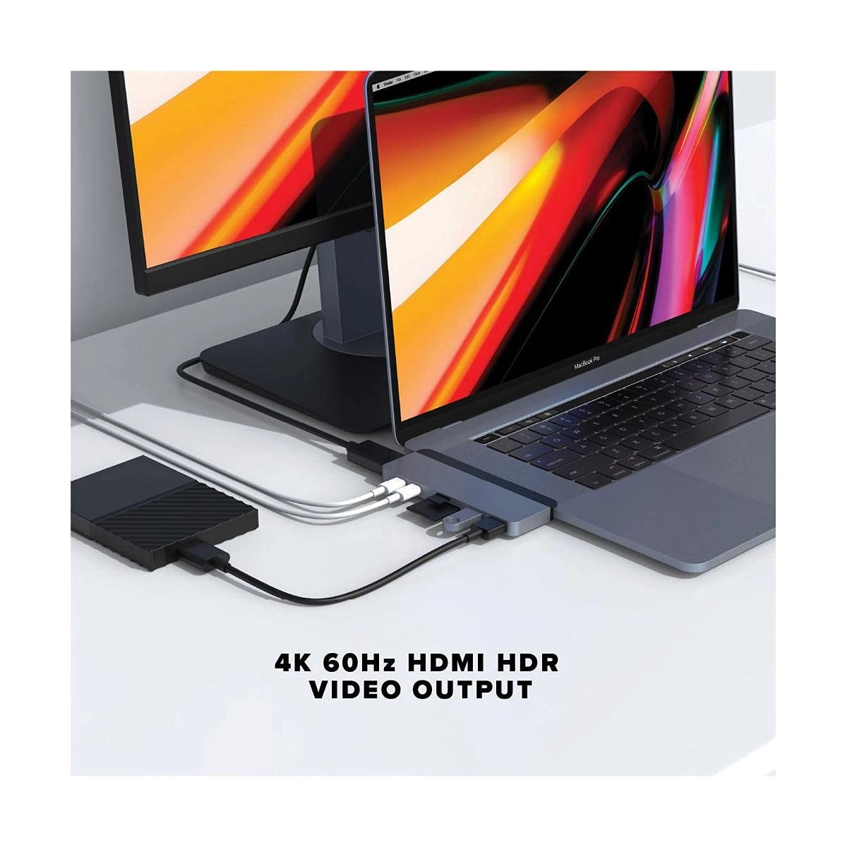 Hyperdrive Dual 4K HDMI 7 Port USB-C Hub