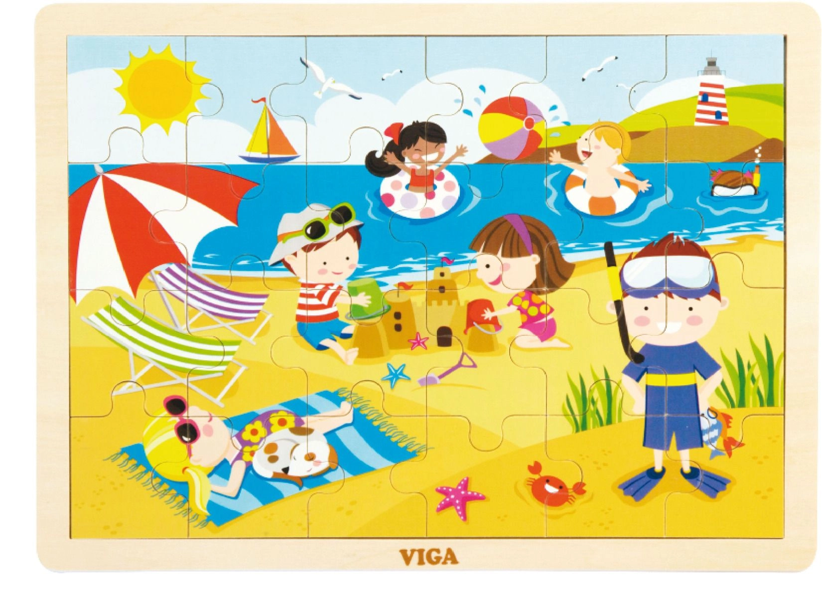 Summer Puzzle (PCG-51270) - 24 pcs