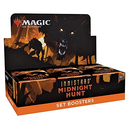 Magic: The Gathering Innistrad: Midnight Hunt Set Booster Box - English 360pcs