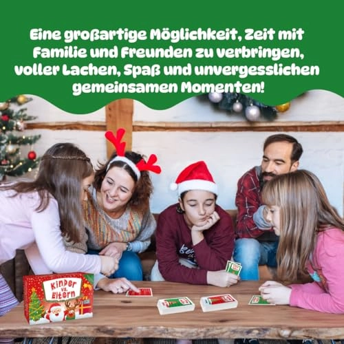 Kinder Contra Parents - The Magic of Christmas Card Game