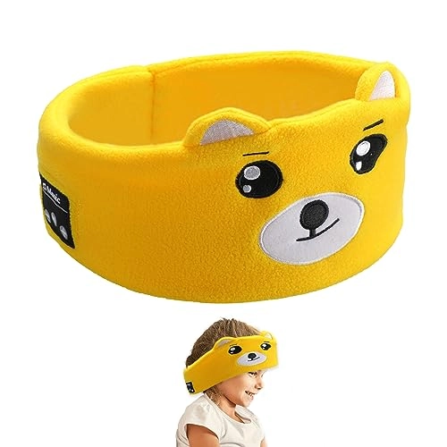 Headband Headphones - yellow bear