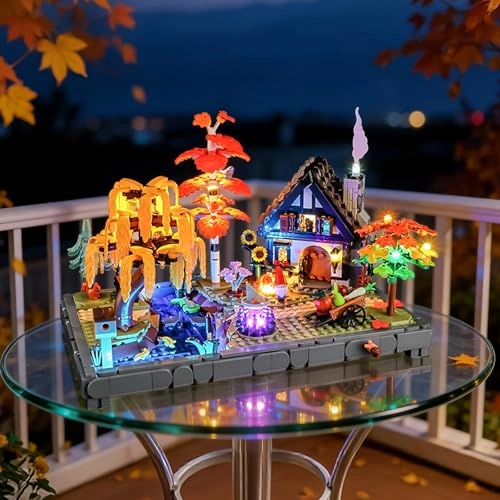 Light Kit - Compatible with Lego Icons Autumn Cottage Garden 11372