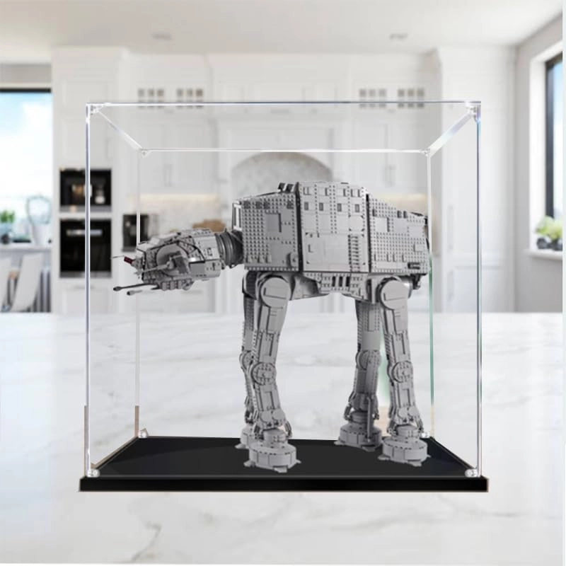 Clear Acrylic Display Case - 75313 AT-AT 29.52x11.81x25.59in