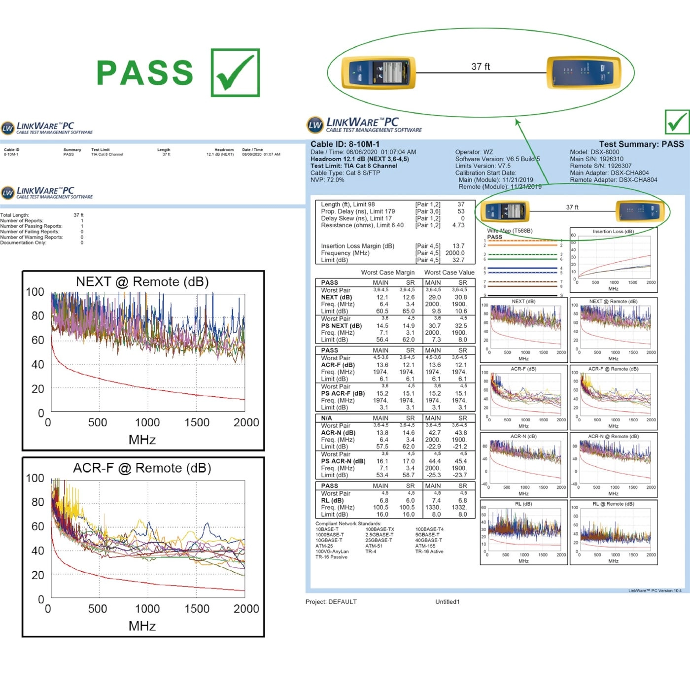 Cat 8 Ethernet Cable - 75 ft