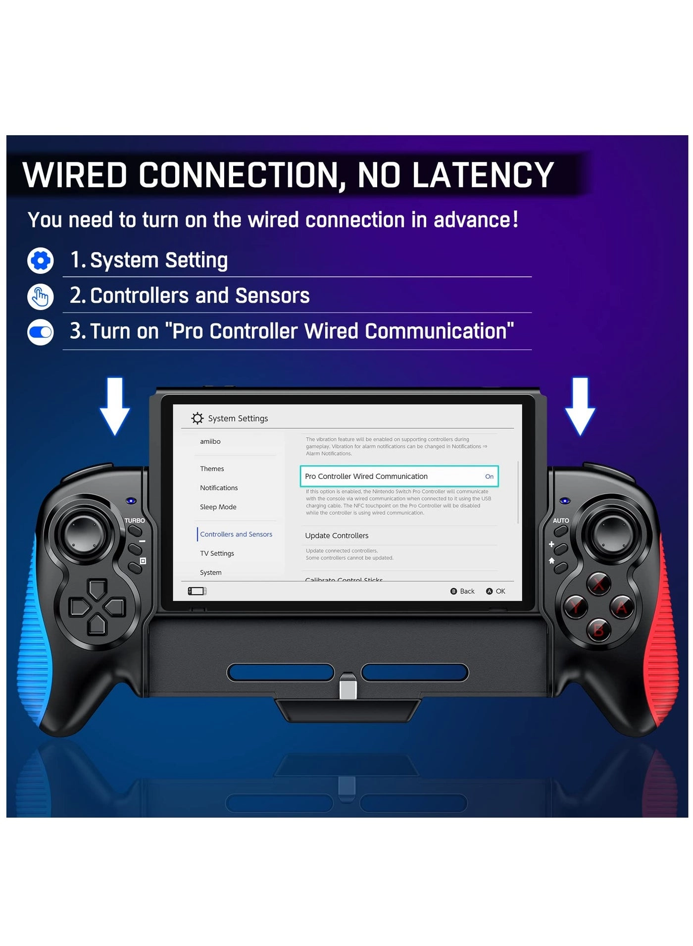 Switch Controller - BLACK Switch/OLED