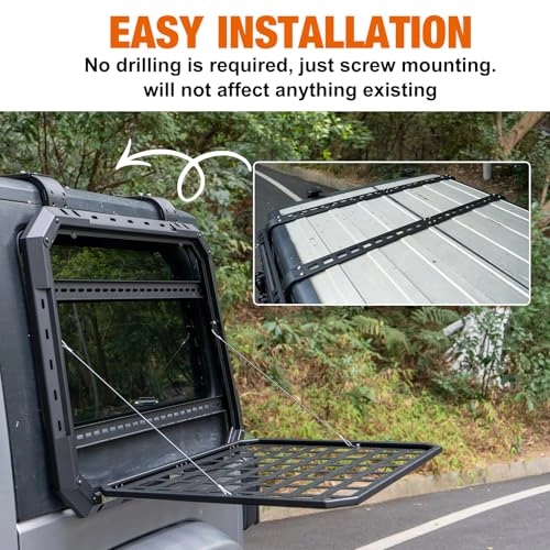 Rear Window Storage Panel Kit - Jeep Wrangler JK & JLU 2007-2018