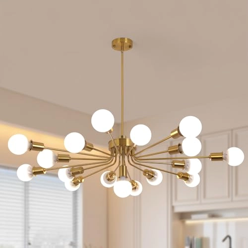 Sputnik Pendant Chandelier - Dimmable