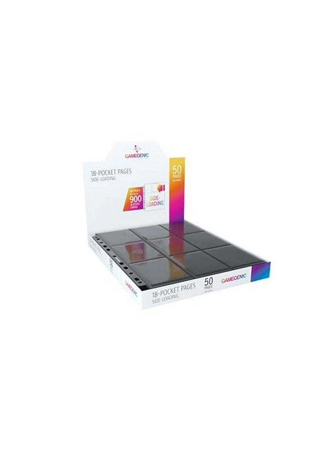 Gamegenic Sideloading 18-Pocket Display - Black 50