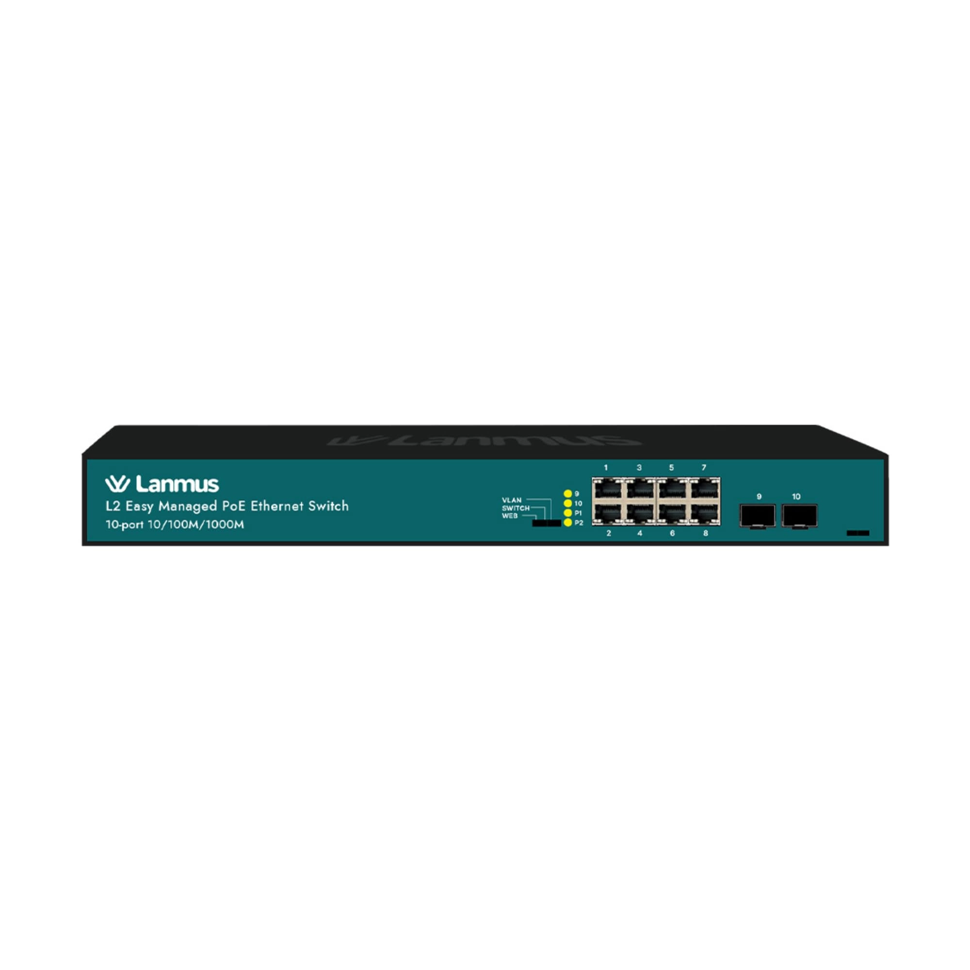 Lanmus LM-802FEMGP 8-ports