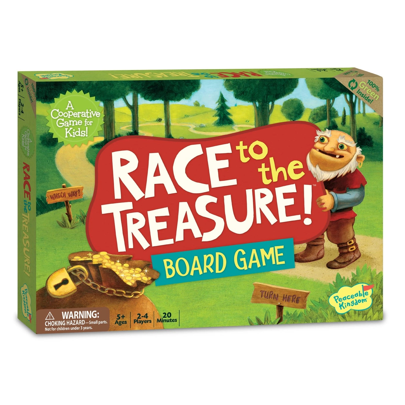 Race to the Treasure! - Cooperative Path Building Game
