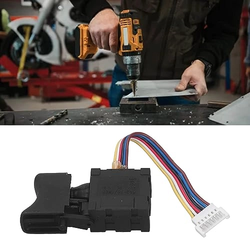 Portable Drill Actuator Switch - Speed Adjustment Additional Lighting