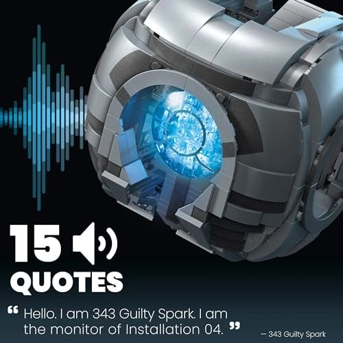 Halo 343 Guilty Spark - Lights & Sounds
